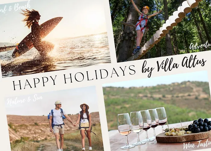 Altus Near Ericeira With Swimming Pool, Jacuzzi And 2 Games Villa